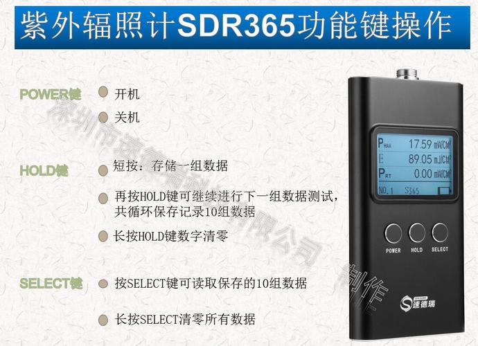 SDR365紫外辐照计是什么？