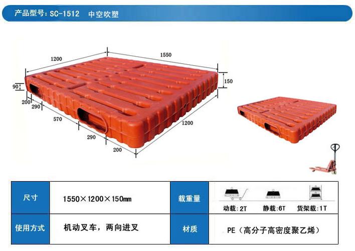 塑料托盘一般载重多少？