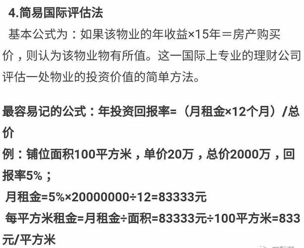 投资回报率公式是什么？