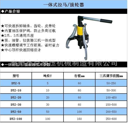 液压拉马哪个品牌好