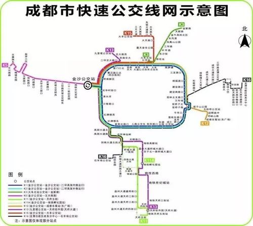 成都快速公交的线路站点是什么？