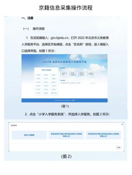 2022年北京幼升小网上报名流程