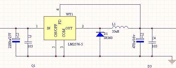 有输出5V/3A的稳压IC吗？