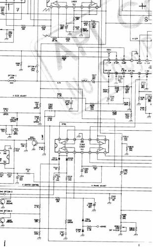 CRT显示器行输出电路故障怎么检测