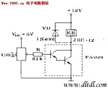 达林顿管是做什么用的？工作原理是什么？如下电路图所示？