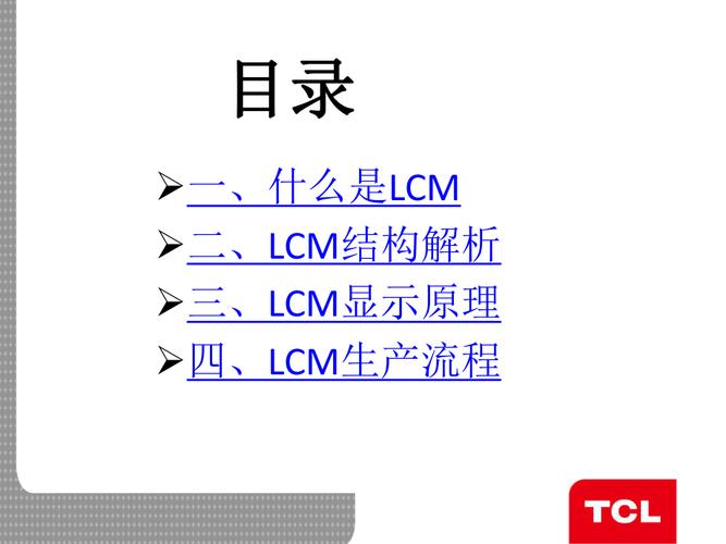 LCM是什么意思？