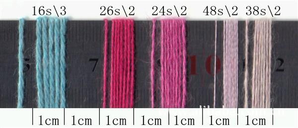 毛纱支数怎么分别？