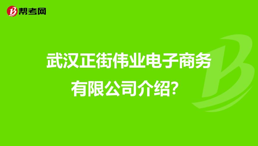 汉正街电子商务平台