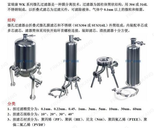 液体过滤器有哪些类型种类？