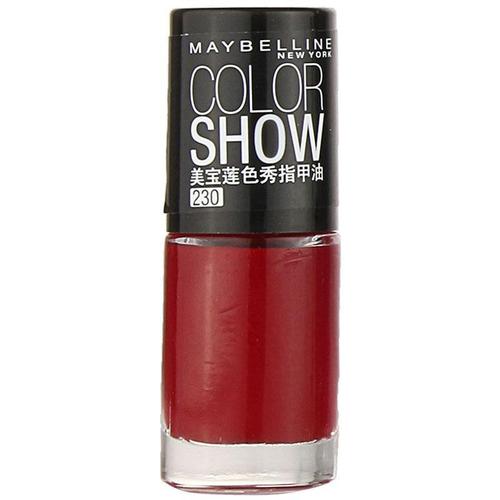 美宝莲色秀指甲油430（maybelline  COLOR  SHOW)是护理指甲油吗？