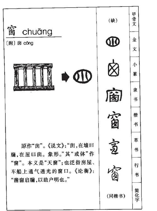 “窗”的繁体字怎么写？