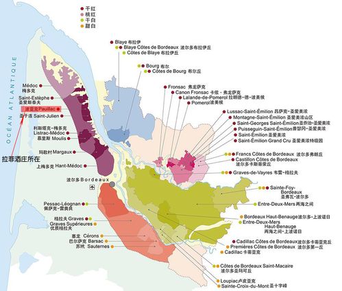 法国葡萄酒等级分级？法国波尔多十大产区和八大名庄？
