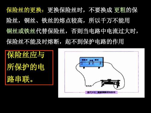 在物理学中为什么不能用铜丝或其他金属丝来代替保险丝？