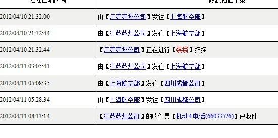 用申通快递从江苏常州发到上海要多久