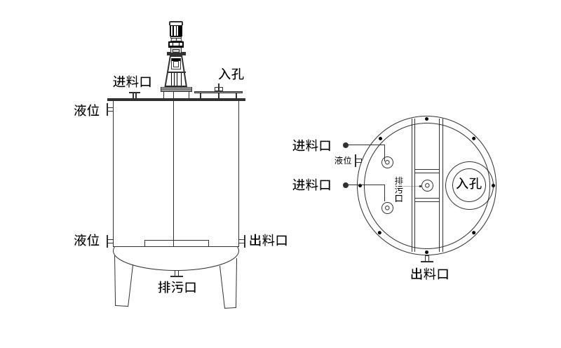 反应罐的构造