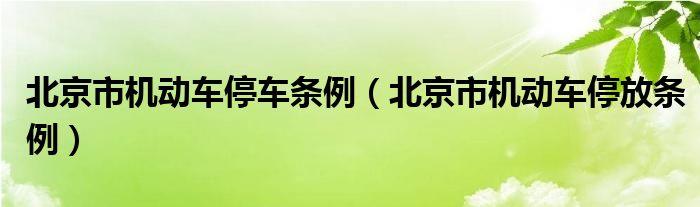 请问：北京市机动车哪里丢失情况最严重？