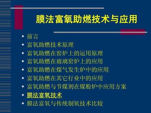 磁致气流富氧助燃富氧助燃系统有什么技术特点？