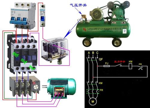 空压机接线方法