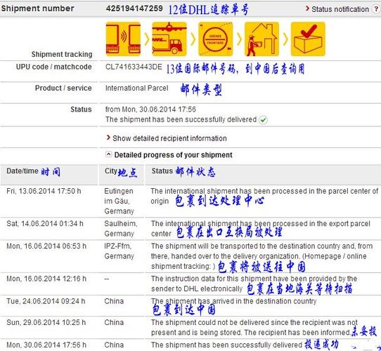 DHL快递电话号码是多少