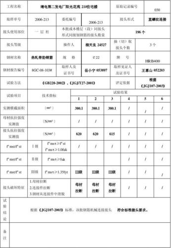 钢筋机械连接接头的型式检验、工艺检验、现场检验有何区别？