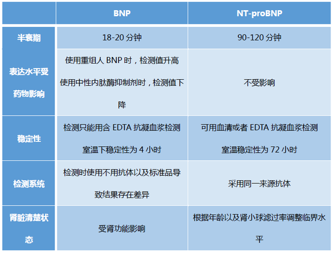 NT-proBNP是什么意思？它与BNP有什么区别？