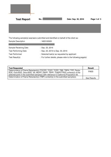 什么是PROP65认证，PROP65是什么测试？