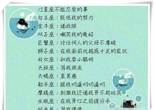 求12星座/十二星座高清百度云资源