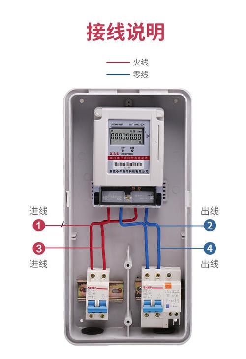 单相电能表的接法