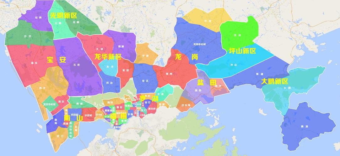 深圳地方名大全？