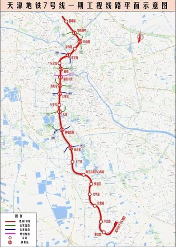 天津地铁8号线站点位置详细有哪些？