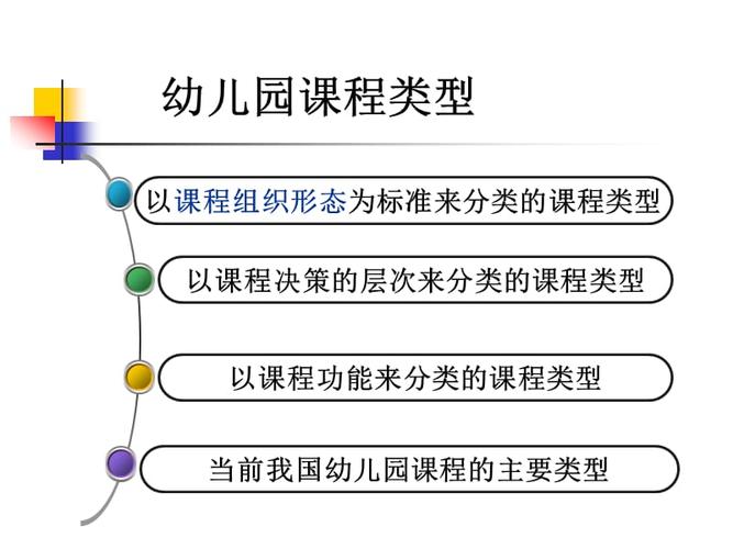 常见的学前教育机构的类型有哪些